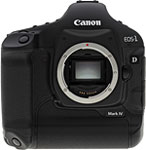 Canon EOS-1D Mark IV digital SLR camera. Copyright © 2010, The Imaging Resource. All rights reserved.