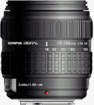 Olympus' Zuiko 18-180mm f3.5-6.3 lens. Courtesy of Olympus, with modifications by Michael R. Tomkins.