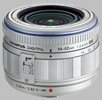 Olympus 14-42mm f/3.5-5.6 M.Zuiko lens.