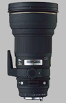 Sigma 300mm f/2.8 EX DG HSM APO lens.