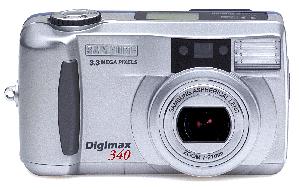 Digimax 340. Courtesy of Samsung. Click for larger image.
