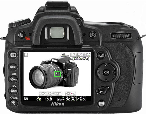Nikon D90 Review - Live View