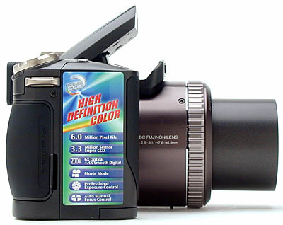 struik Dakloos Contractie Fuji FinePix 6900 Zoom Digital Camera Review: Design