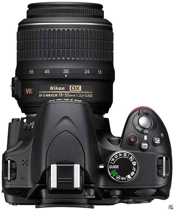 Nikon D3200 24.2 Megapixel HD Video,Wi-Fi Compatibility D-SLR Body Only  (Black)