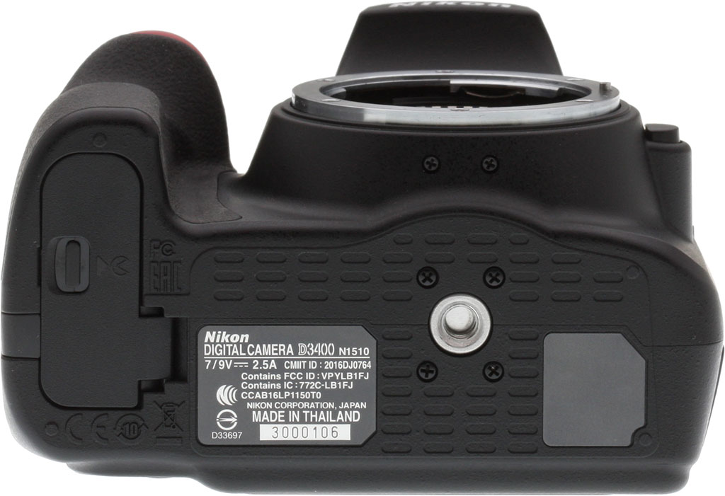 Detail review of digital camera Nikon D3400