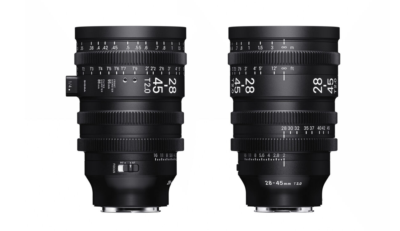 The first images of the Sigma 28-45mm T2.0 Cine Lens have been shared online