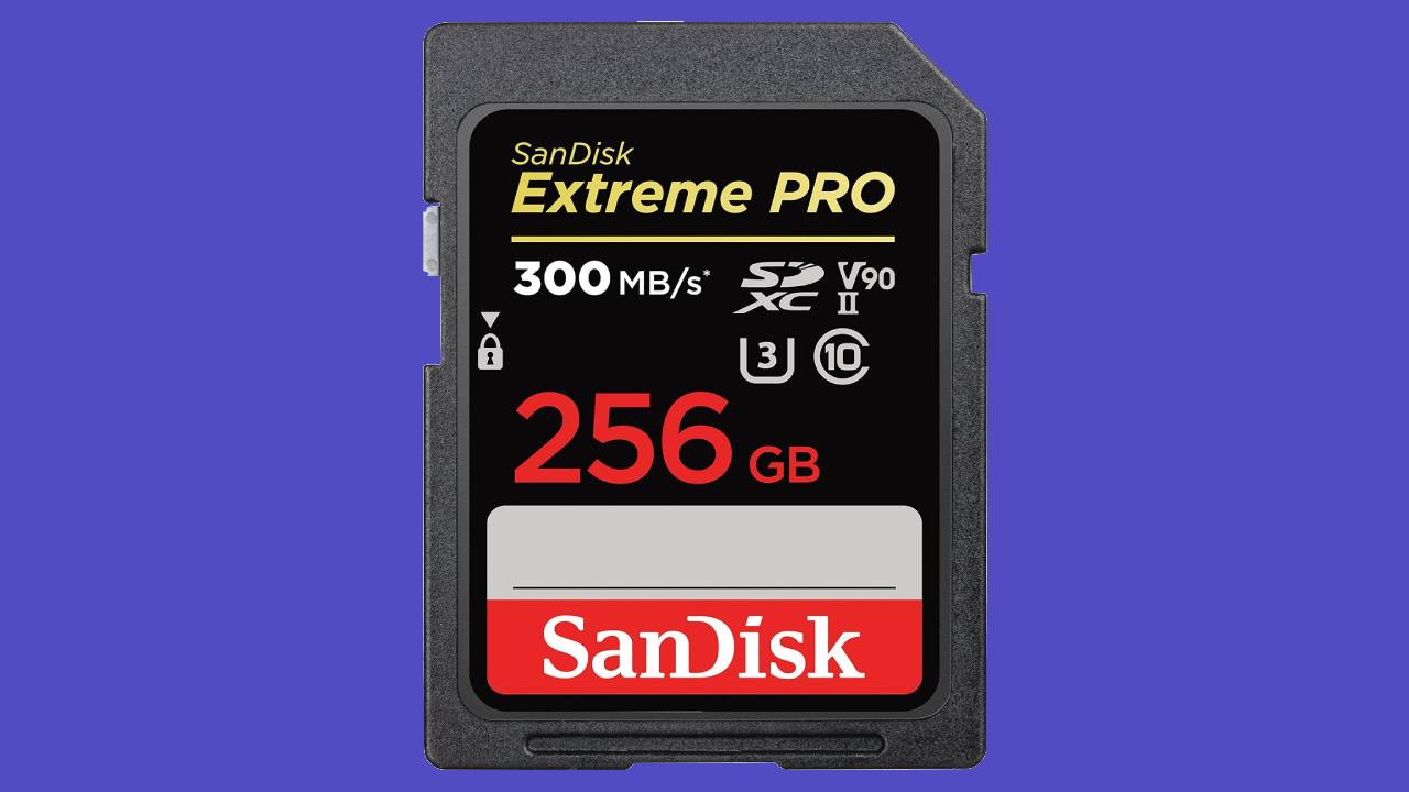 Save 52% on SanDisk Extreme Pro SDXC storage, plus a nice CFexpress Type B deal