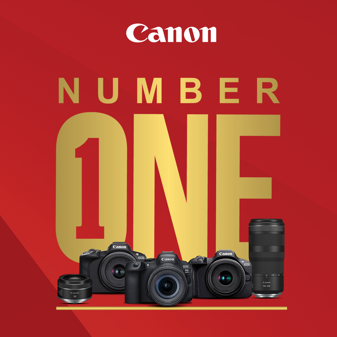 Canon Earns the #1 Spot for Full-Frame and Mirrorless Cameras in 2024