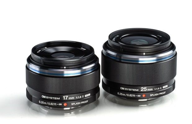 OM SYSTEM Expands Prime Lens Lineup With M.ZUIKO DIGITAL 17mm F1.8 II and 25mm F1.8 II - Information and Preorder