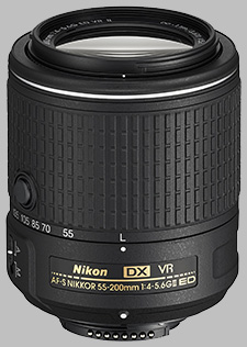 Nikon 55-200mm f/4-5.6G ED DX VR II AF-S Nikkor