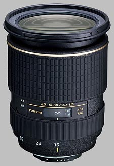 image of the Tokina 16-50mm f/2.8 AT-X 165 AF PRO DX SD lens