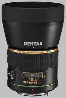 image of Pentax 55mm f/1.4 SDM SMC DA*