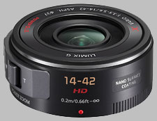 image of the Panasonic 14-42mm f/3.5-5.6 ASPH POWER OIS LUMIX G X VARIO PZ lens