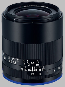 image of the Zeiss 21mm f/2.8 Loxia 2.8/21 lens