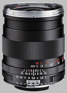 image of the Carl Zeiss 35mm f/2 Distagon T* 2/35 lens