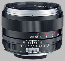 Carl Zeiss 50mm f/1.4 Planar T* 1.4/50 Review