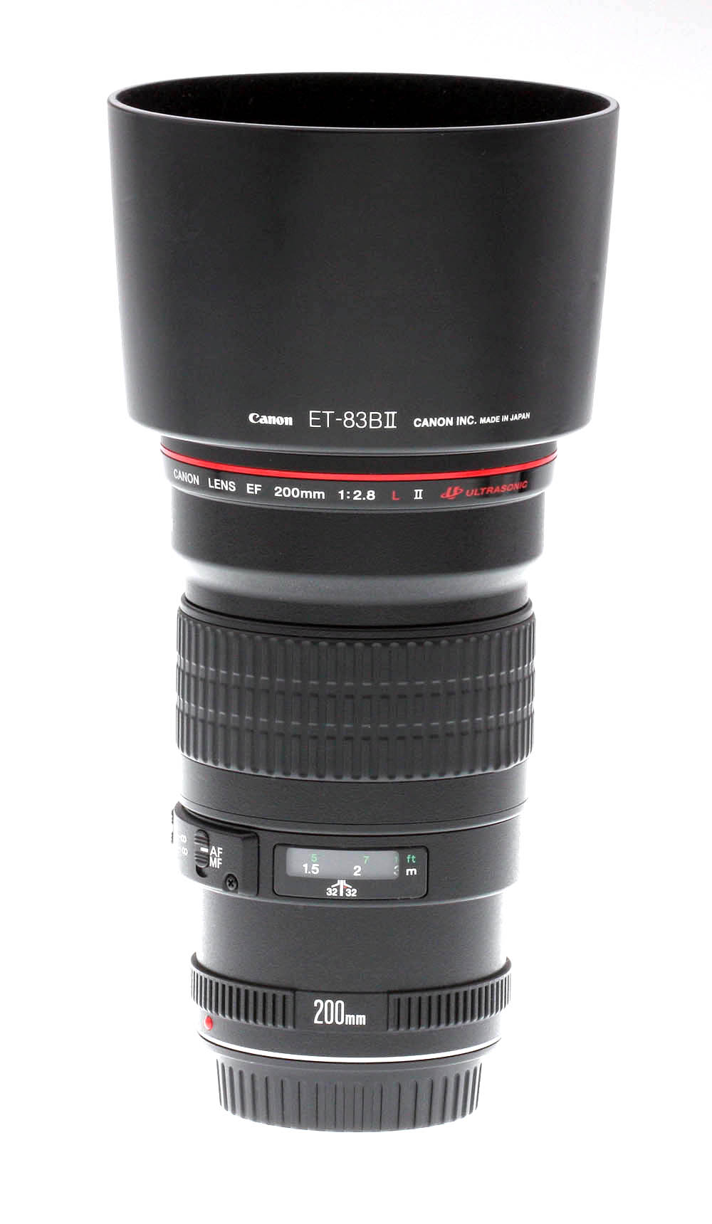 単焦点 望遠】 Canon EF 200mm F2.8 L II USM - レンズ(単焦点)