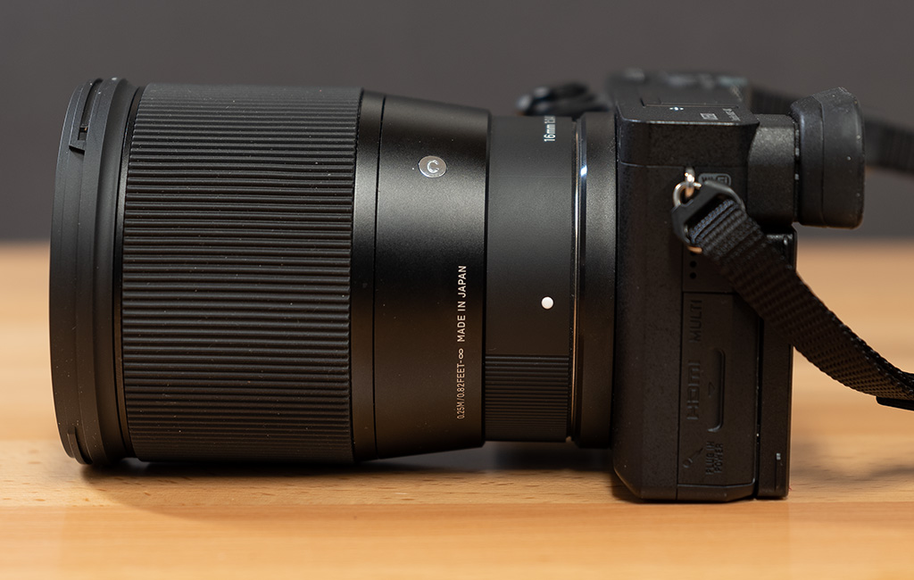 Sigma 16mm f/1.4 DC DN Contemporary Prime Lens Sony E-Mount